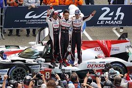 史上初・日本車と日本人による優勝　ル・マン24