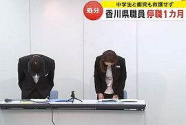 香川県職員を中学生ひき逃げで懲戒処分