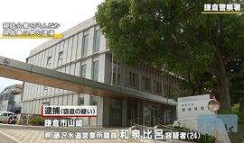 神奈川県職員が職場の親睦会費を盗む