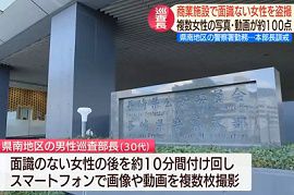 長崎県警の警察官が盗撮・セクハラ