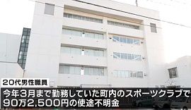 柴田町役場職員が約90万の使途不明金　宮城