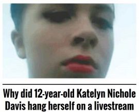 12歳少女が首吊り自殺をFacebookで生配信
