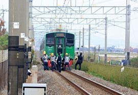 JR長崎線で男性が特急にはねられて死亡